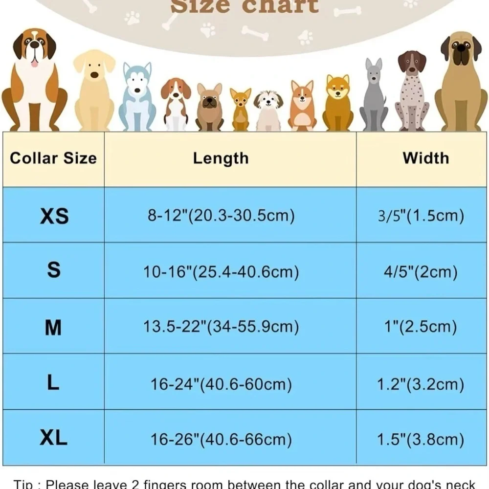 Bow tie Dog Collar Size M